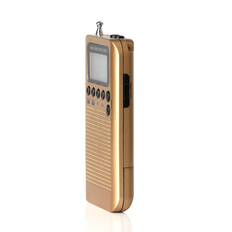 Portable MIni Pocket FM AM  Radio  Two Ways Automatically Scan Stations
