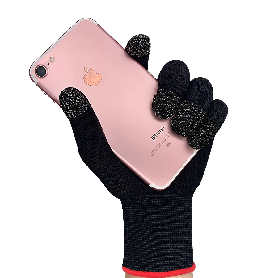 Хорошее качество, предотвращающие пот, электронные спортивные перчатки, сделанные на заказ Игровые перчатки для сенсорных экранов для молодежи/младшей