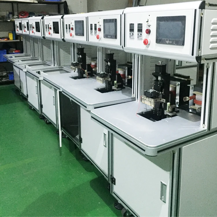 PCIE cable soldering machine type c 16 core hot bar soldering machine SFP high speed cable soldering machine