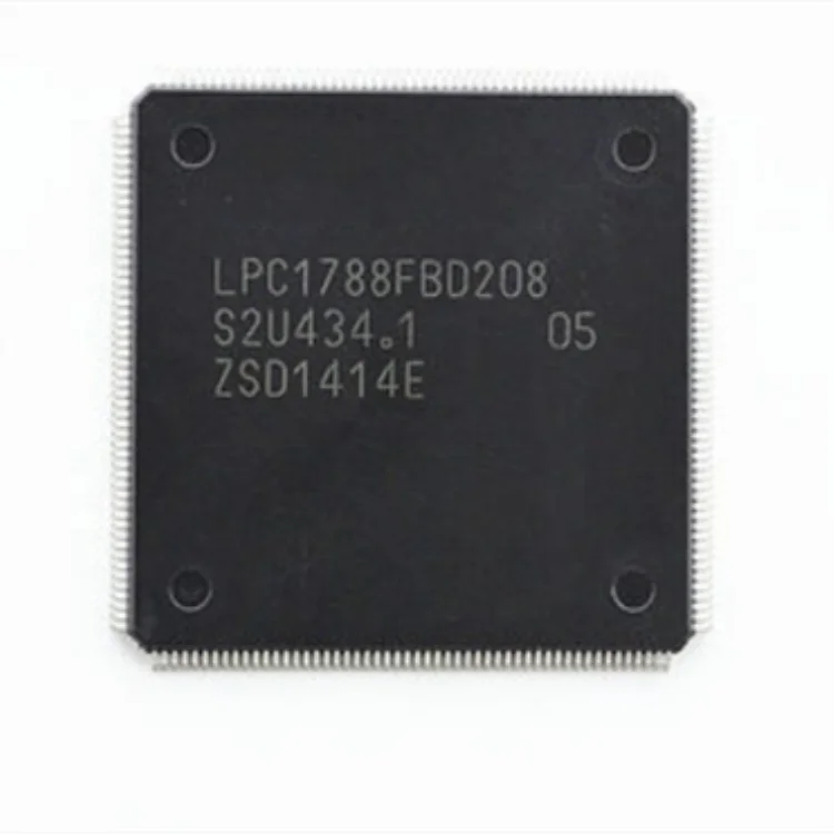 LPC1788FBD208 Microcontrollers ARM SRAM96kB 120MHz LQFP208 Flash 512kB Electronic componant Integrated circuits LPC1788FBD208