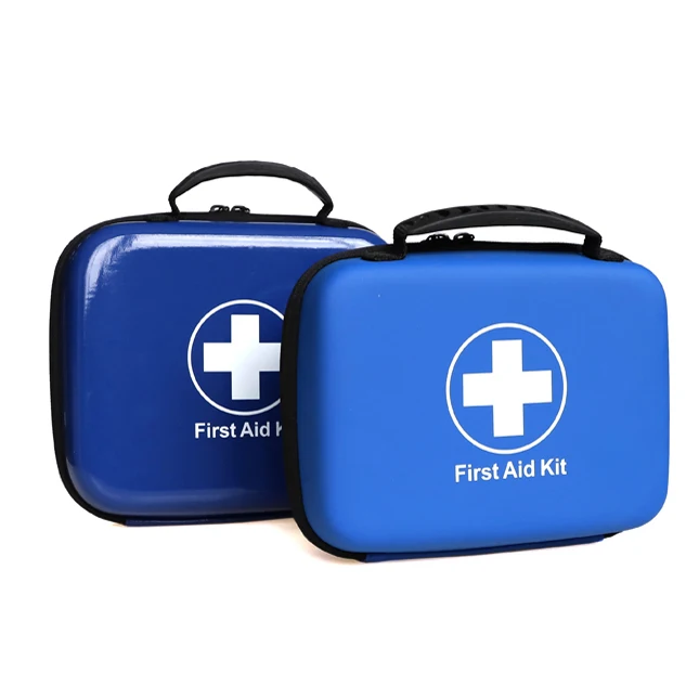Wholesale Waterproof Compact Hard Small EVA Red Cases Travel Emergency First Aid Kit Set for Camping