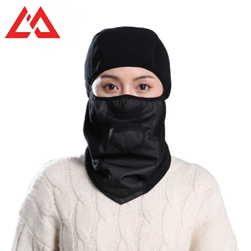 MLD Custom Wholesale Windproof  Bike Cycling  Winter Warm Full Face Ski Mask Balaclava
