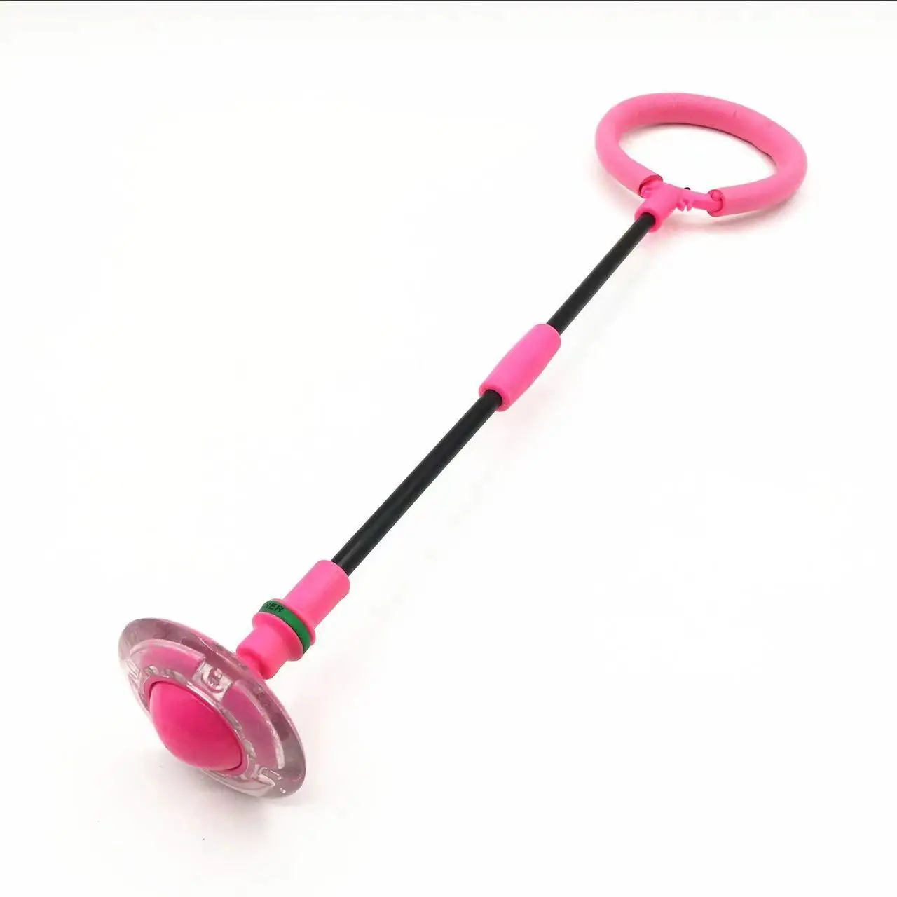 RHS-DP3 2024 Hi-Q(high quality) Foldable Skip Balls Bop It Game Kids Skip Ankle Ball Toy with Flashing Light Jumping Ring