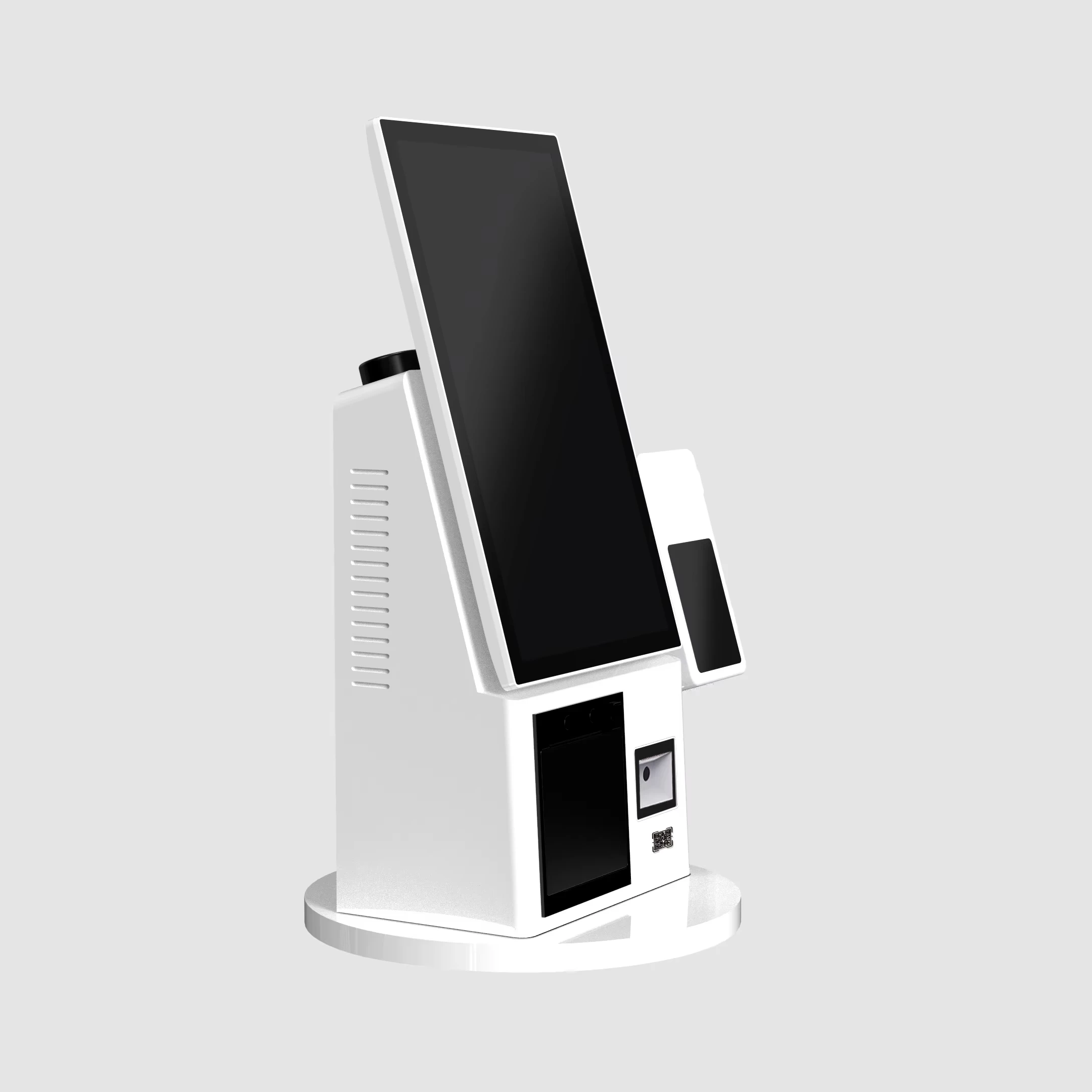 desktop touch screen self service kiosk self ordering kiosk for restaurant switch between horizontal and vertical screens