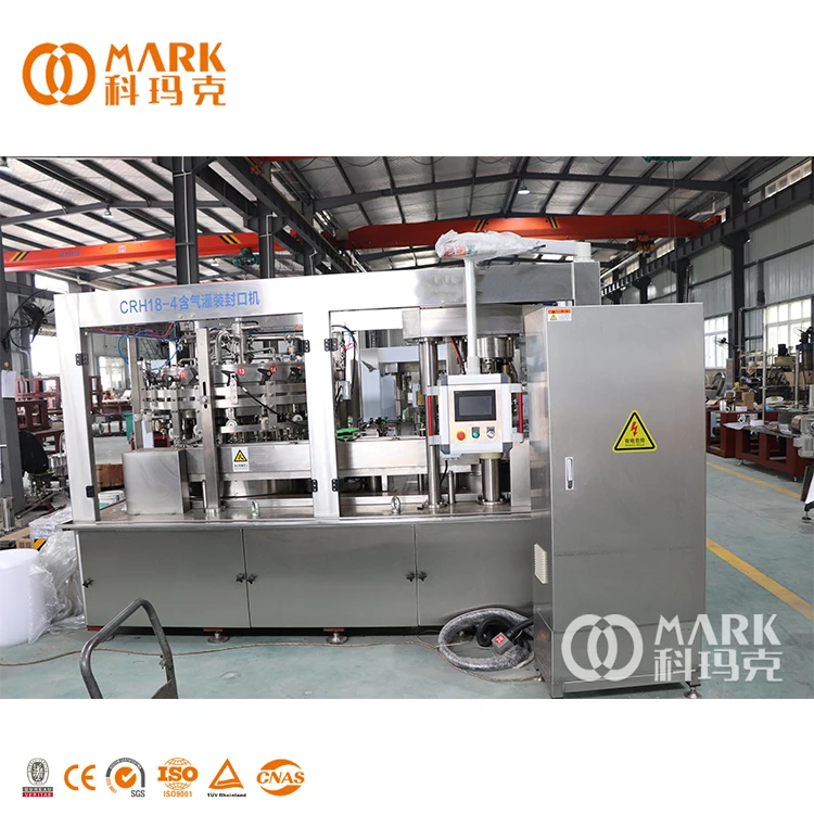 Wholesale high quality canning carbonated beverage carbon dioxide drink filling machine