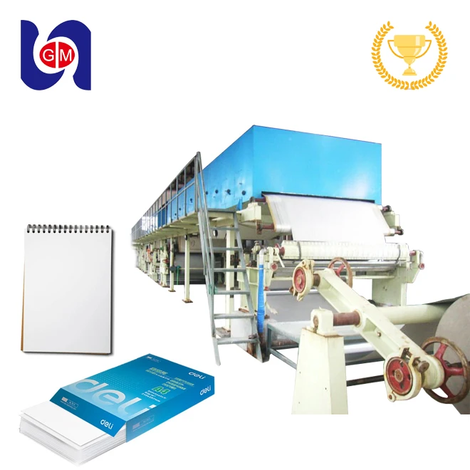 For paper industry  high quality writing/notebook /cultural/a4  paper making machine