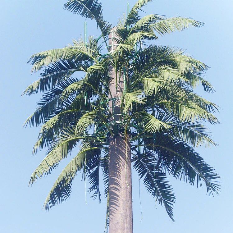 Artifical Antenna Communication Monopole Telecom Palm Bionic Disguise Tree Pole Tower