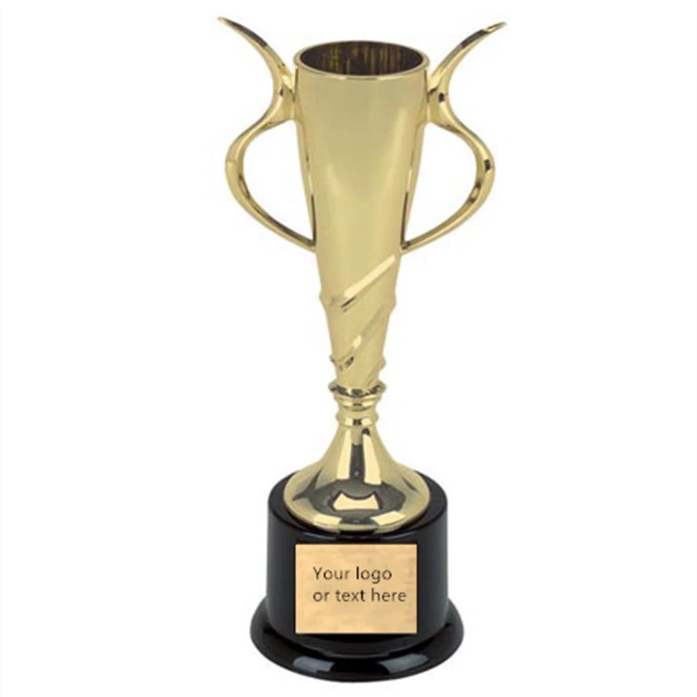 Hot Sale Resin Cup Trophy Shining Gold Trophy  Souvenir Trophy