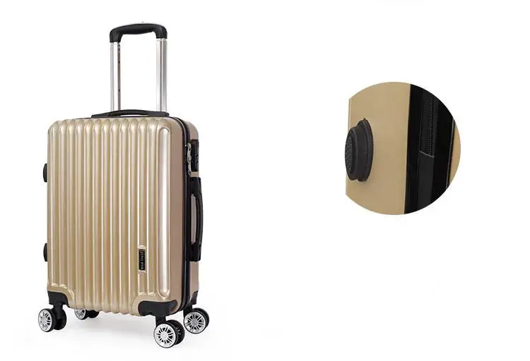 brand business ABS / PC suitcases luggage carry-on Traveling Bag Hand Trolley suitcase sets maletas de viaje