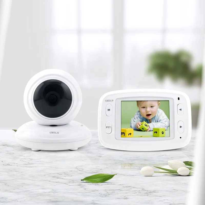 Baby safety Monitor 2.4 Inch lcd video Night Vision Camera Wireless vox Sensor without WiFi high privacy infant security