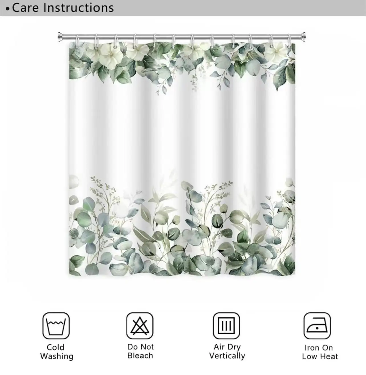 Best sale Custom Polyester Waterproof Bathroom 3D Print Wholesale Custom Shower Curtain
