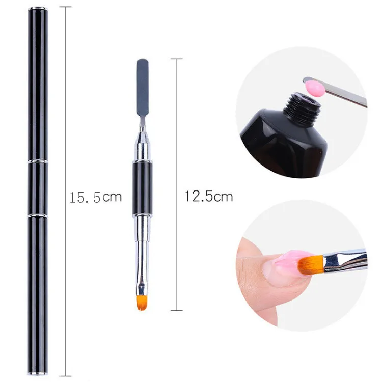 high quality nail art brushes nail polish gel arting drill painting pen manicure brushes tools detail nail art brush