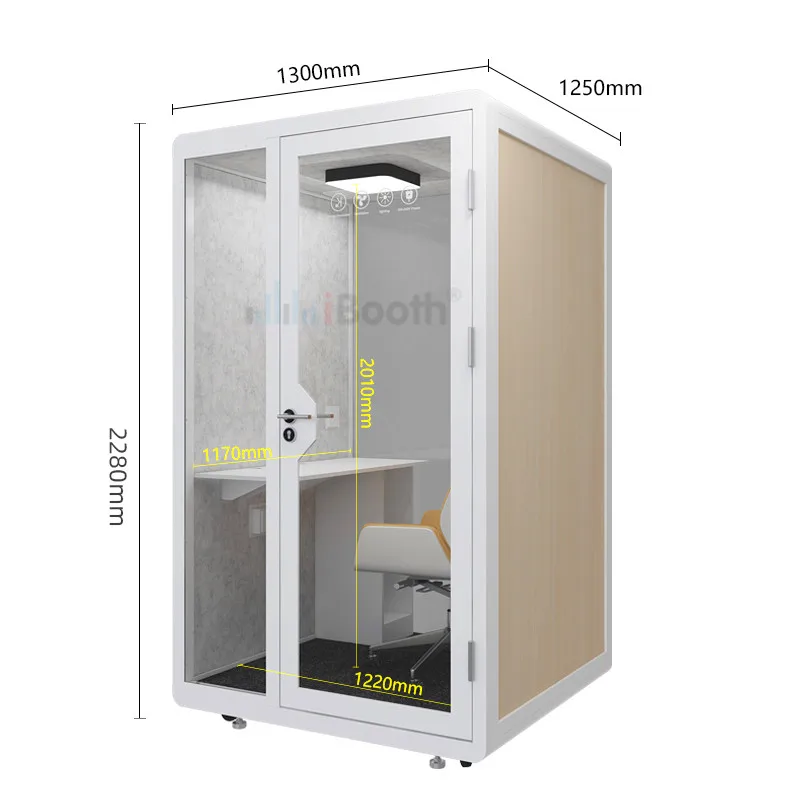 Isolation office phone booth acoustic soundproof work pod