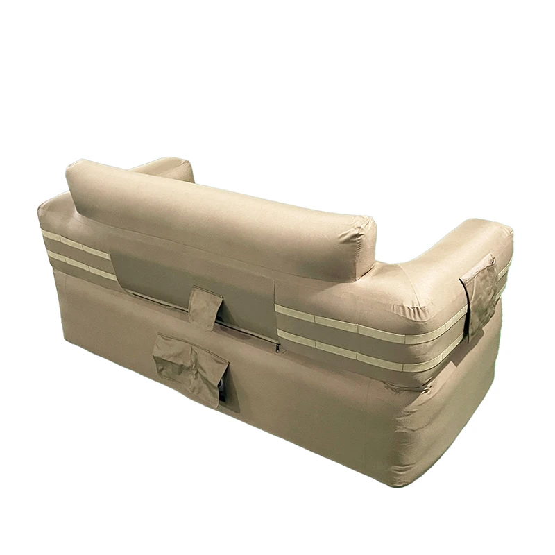 luxury inflatable sofa air couch lounge with built-in pump Luxchoice automatic inflatable chair for home outdoor camping travel