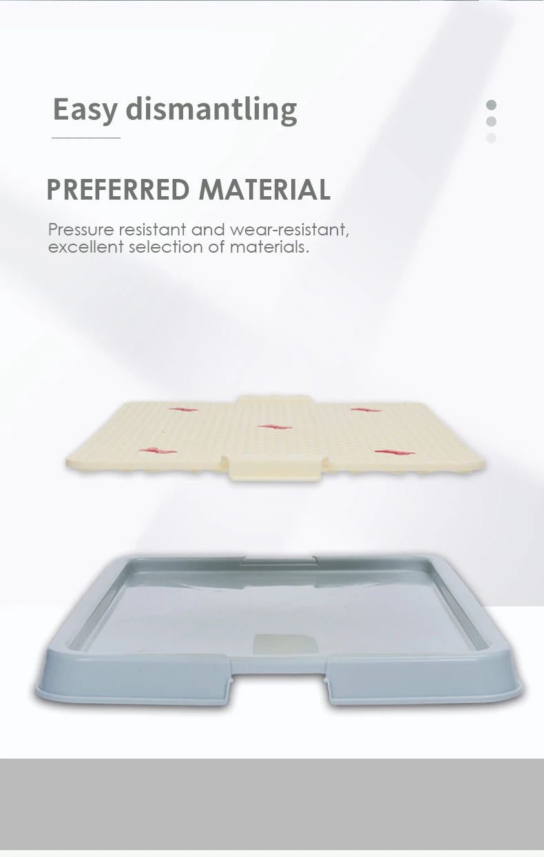 Grass Door And Bathroom Mat Pet Indoor Puppy Dog Pet Potty Training Pee Pad With Mat Grass House Toilet W/tray Easy To Clean