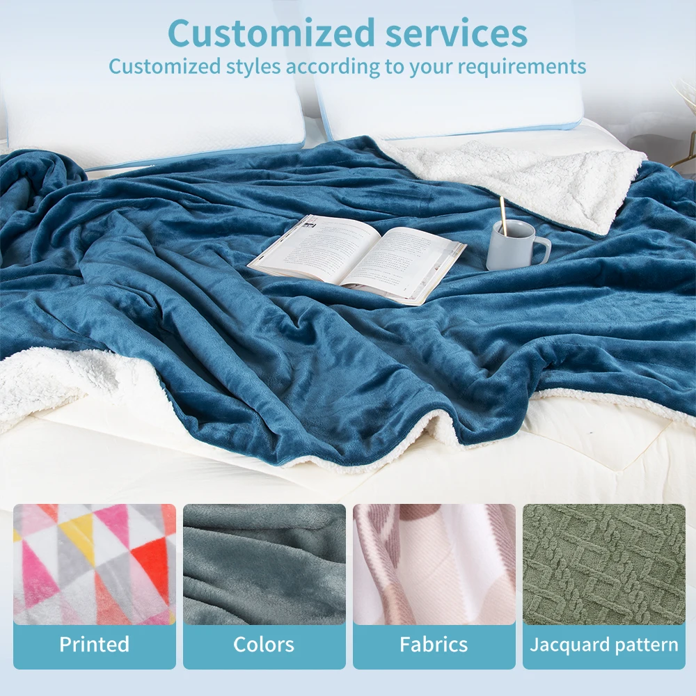 wool cashmere checker board grid chessboard baby soft throw blanket