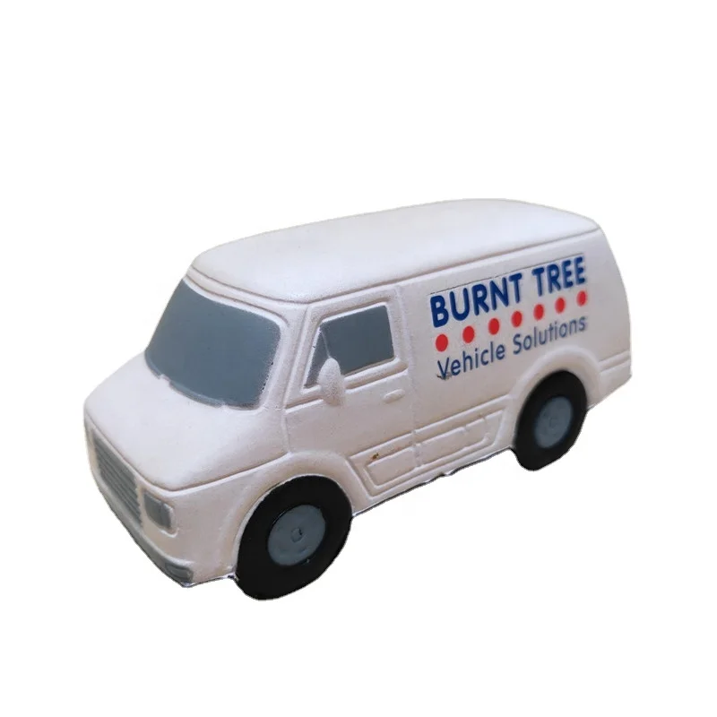 Hot sale Chinese factory made car bus trip car shape squishy toys Gift Anti stress toy Stress ball
