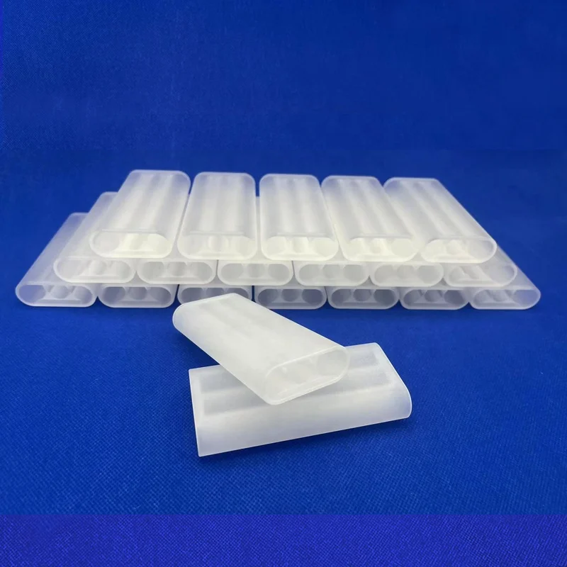 Custom Multi-hole quartz flow tubes laser candela use for Beauty Instrument laser head