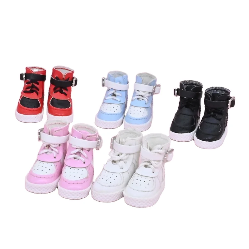 High Quality Ob11 Doll Shoes Accessories Fashion Casual Mini Shoes Support Custom Bjd Blythe Fr Doll Clothes Accessories Supplie