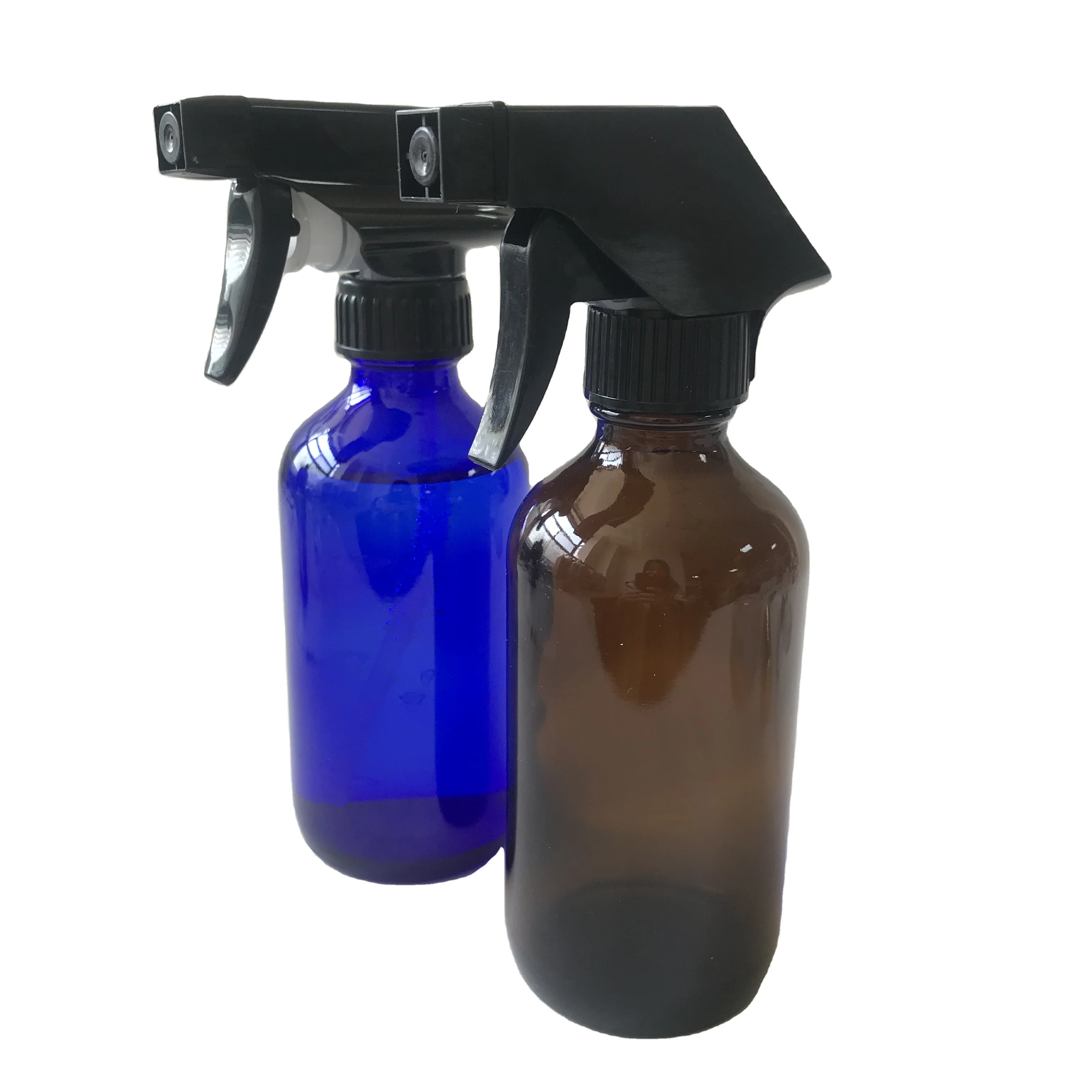 Прозрачный синий янтарно-Зеленый 15 мл 30 мл 60 мл 120 мл Бостонская круглая стеклянная бутылка-капельница