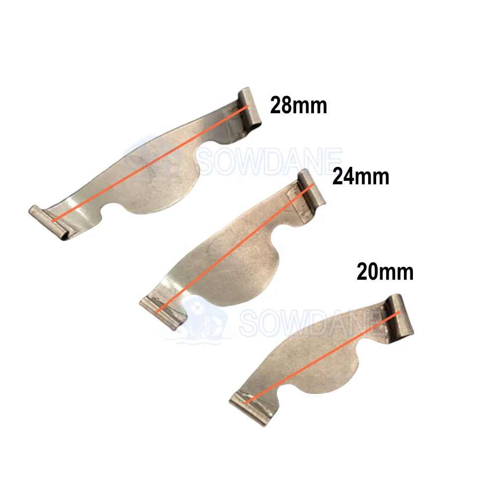 36pcs/set Dental Matrices Wedges Set Saddle Contoured Metal Matrix Bands Universal Kit with Spring Clip