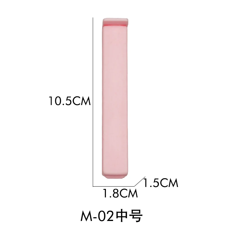Midium size wholesale custom LOGO colorful plastic sealing clip for food at low price