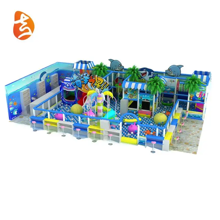 China kids kindergarten indoor play toy mini playground equipment accessories