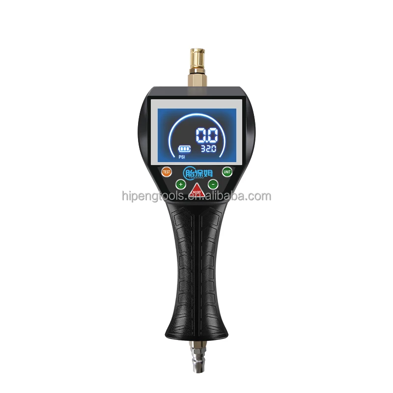 Handheld LCD Tire/tyre Inflate Pre-set Pressure Fully Automatic  Inflator 4 Pressure Unit LCD Digital Display