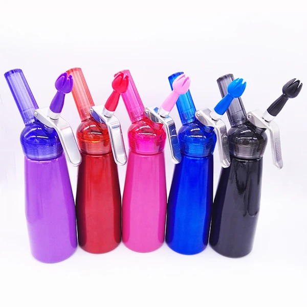 0.25L Whipped Cream Machine And Balloons Filler 250ML Aluminum Whip cream Charger dispenser