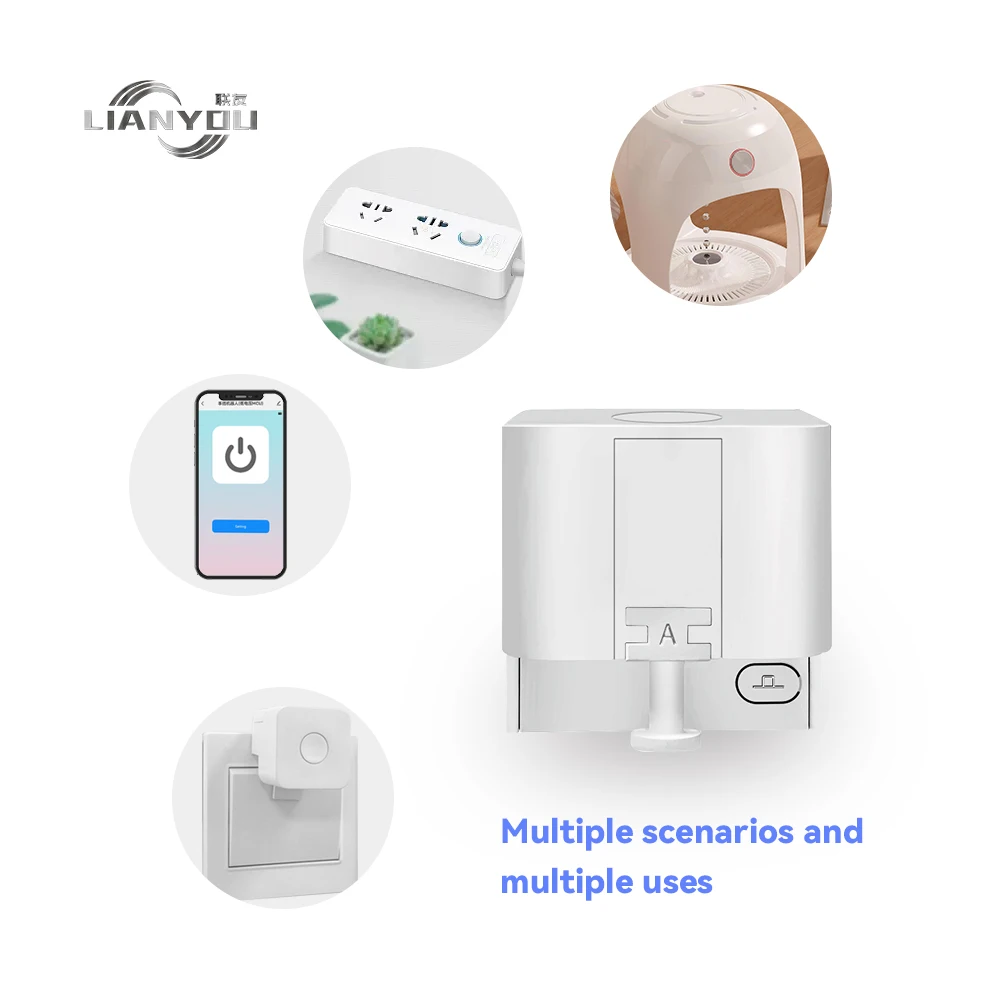 Tuya Smart FingerBot Plus Voice Remote Control Switch Button Pusher Wireless BLE Alexa Fingerbot