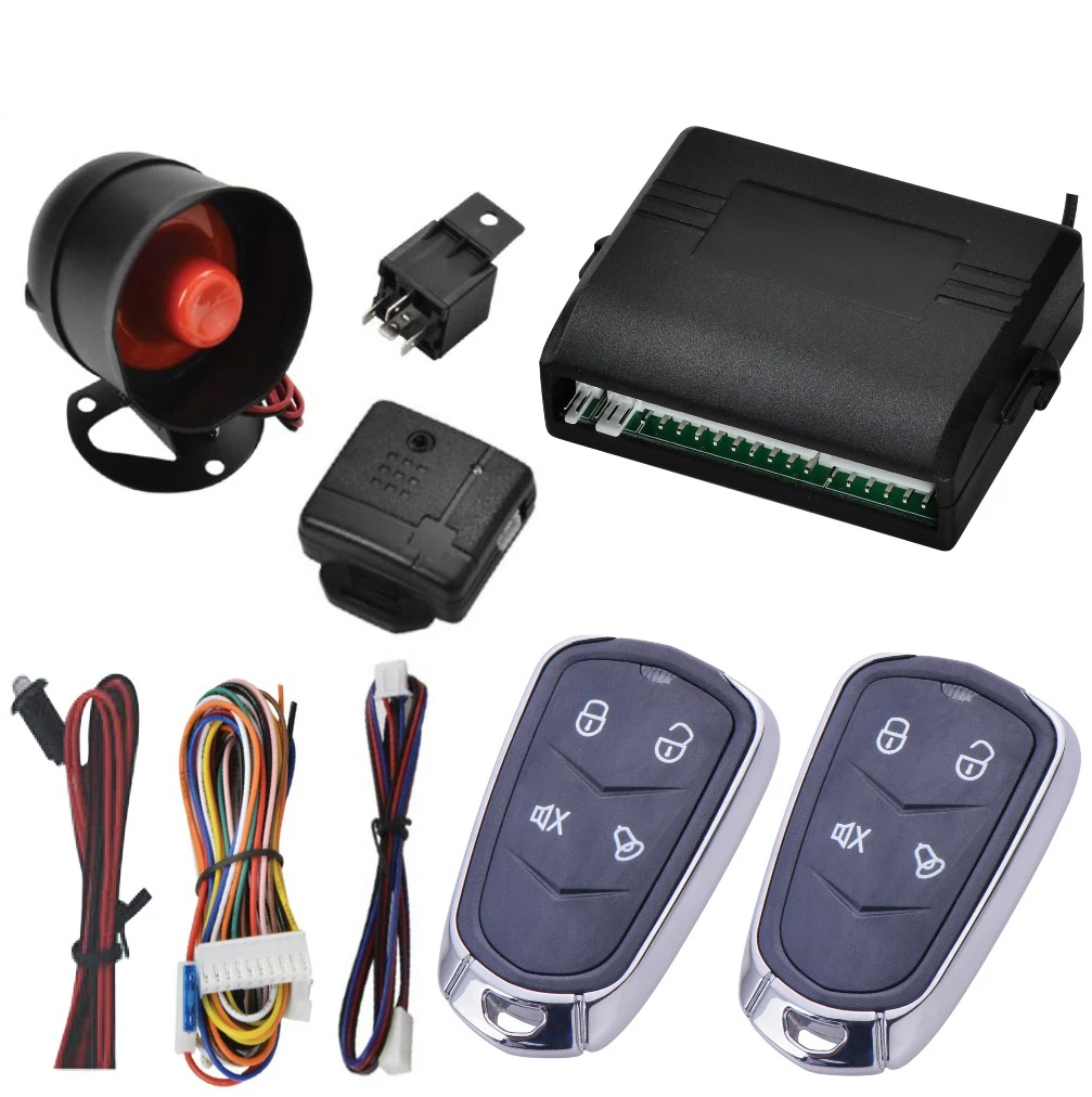 Vehicle alarm siren easy installation octopus alarm system