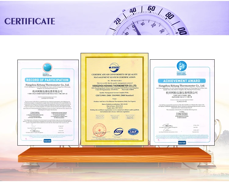 High Quality Bimetal Hot Water Thermometer Industrial stainless steel temperature control