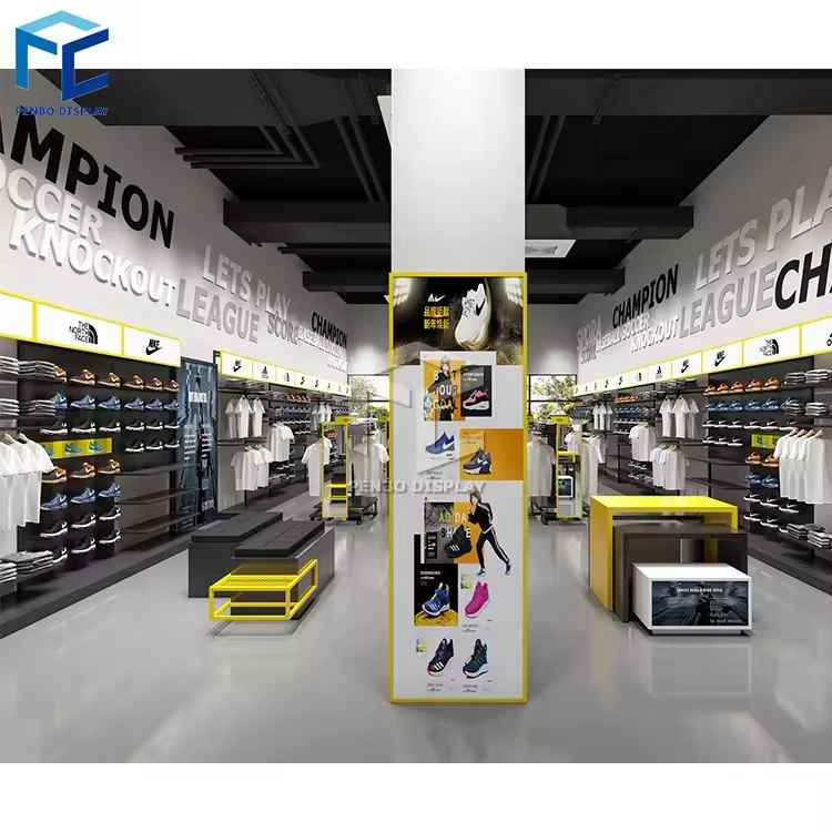Modern Retail Shoe Display Ideas Levitating Shoe Shop Display Racks For Boutique Retail Store