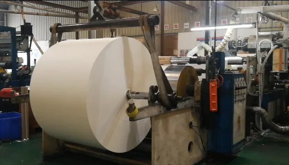 120gsm Double Side White Silicone Glassine  Release Paper liner coated paper roll