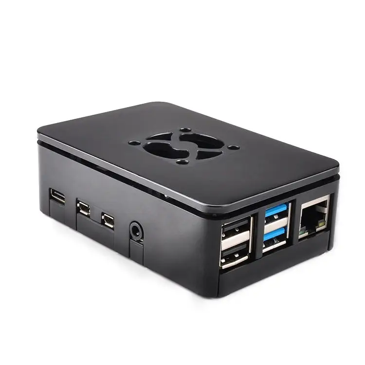 Оптовая продажа Лучшая цена корпус для Raspberry Pi 4 B + Корпус из АБС-пластика