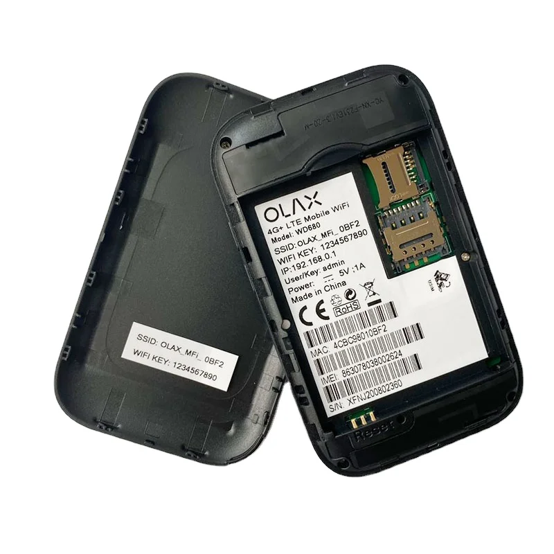  Mobile Portable SIM Card 4G Hotsport WIFI Router with Power Bank CAT4 High Speed Global Trave Original Refurbished New