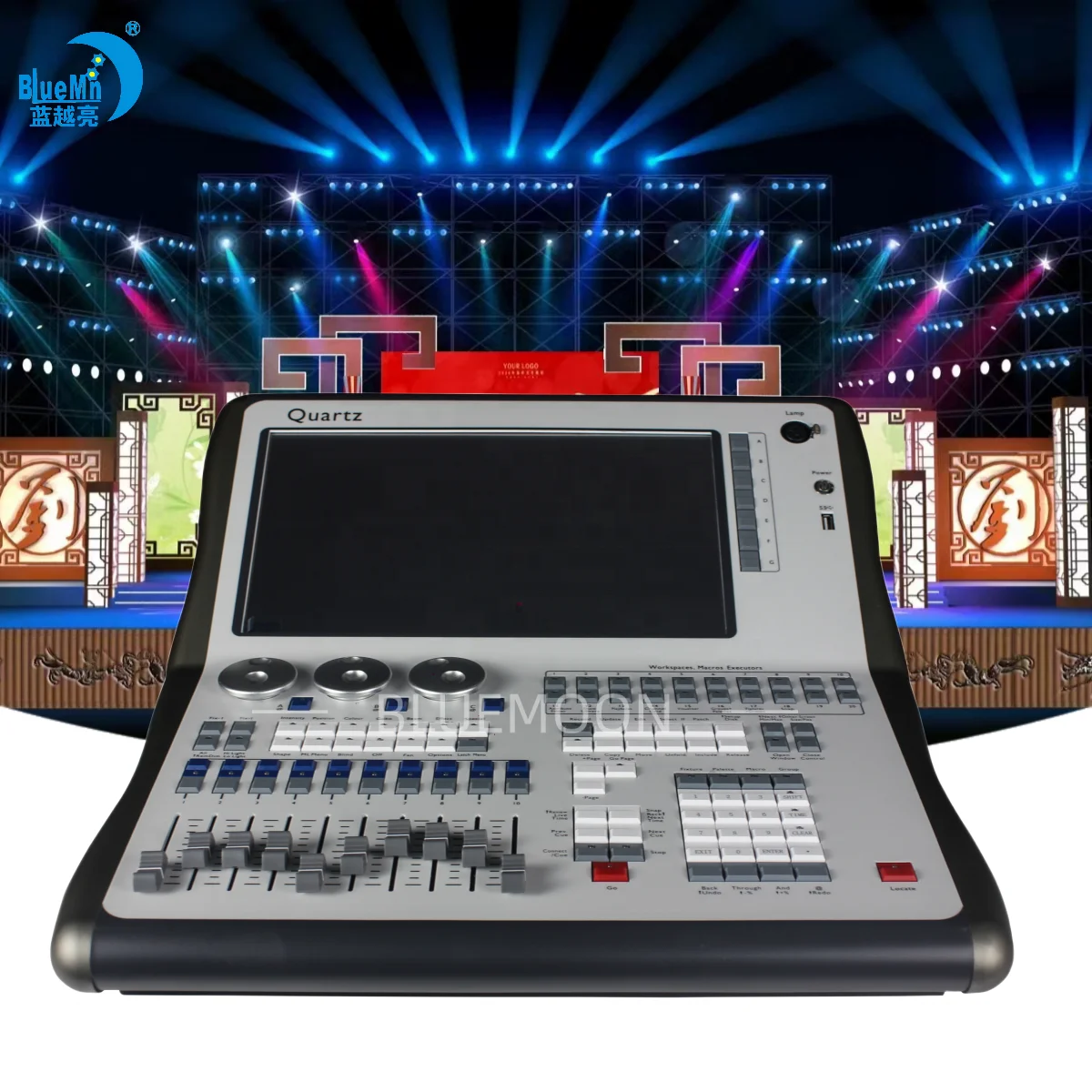 Stage Lighting Equipments Dj Disco DMX Controller Tiger Touch Console DMX2048  Quartz Tiger Controller Console