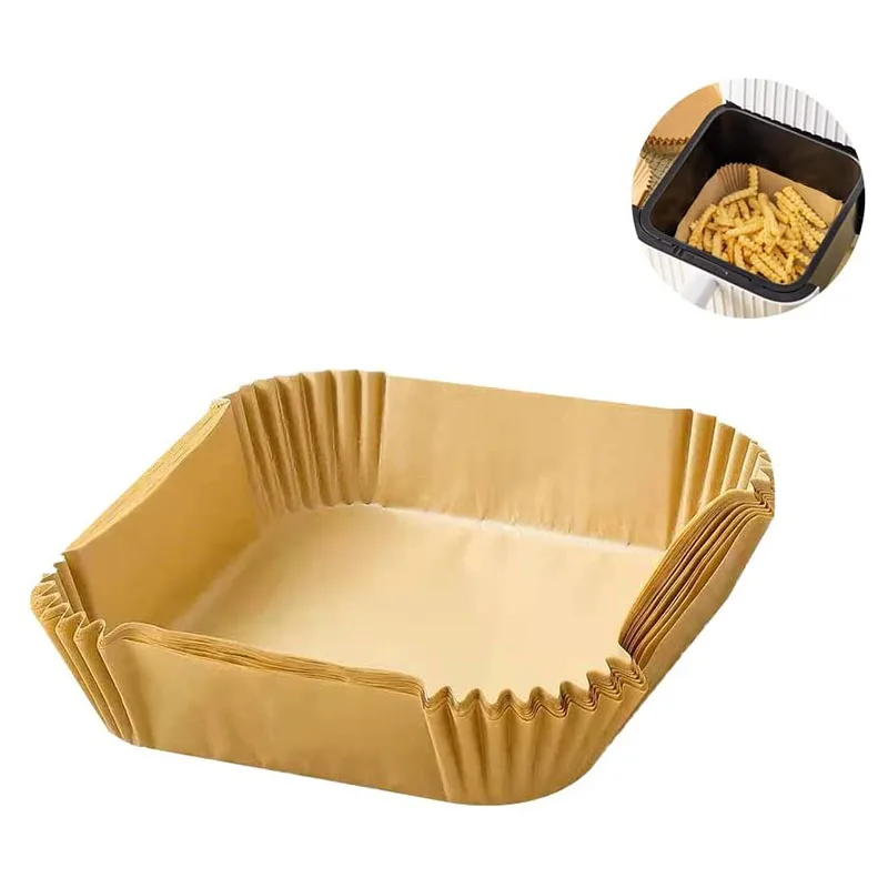 Wholesale unbreakable square parchment paper for air fryer