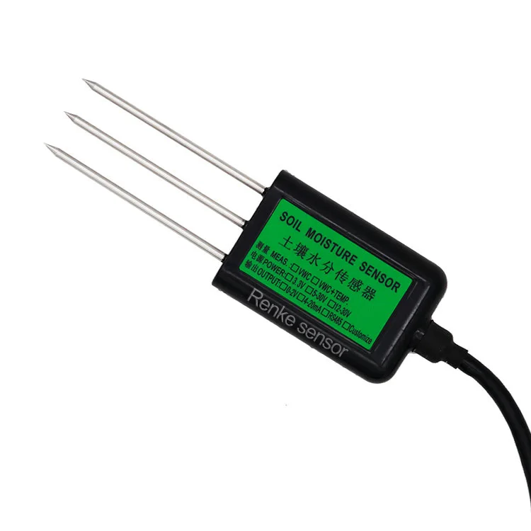 Промышленный датчик влажности rs485 4-20ma 0 5v 0 10v iot датчик влажности почвы ec