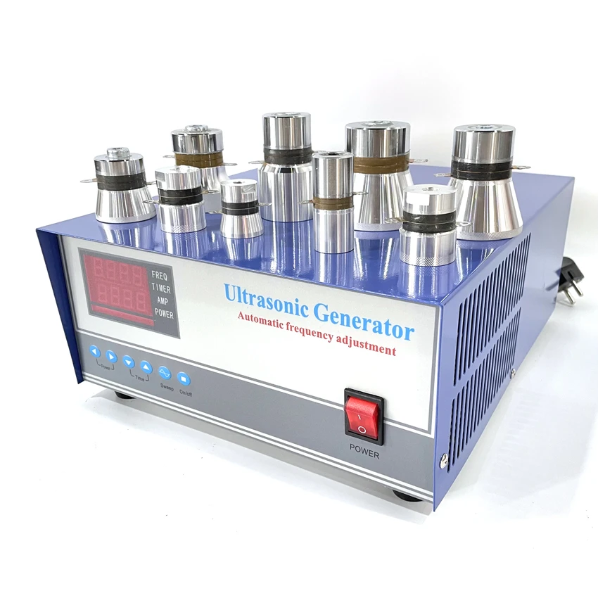 40khz 28khz 25khz Digital Ultrasonic Piezoelectric Generator 1200W For Driving Transducer