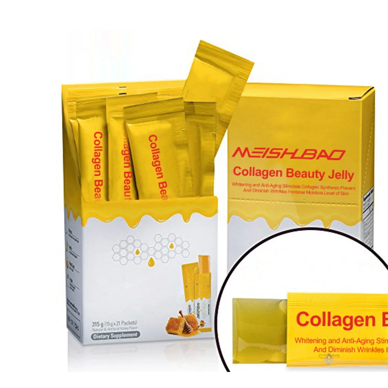 Оптовая цена, коллагеновое желе oem, птичье гнездо, коллагеновый пептид, желе для напитков, гидролизованное коллагеновое желе