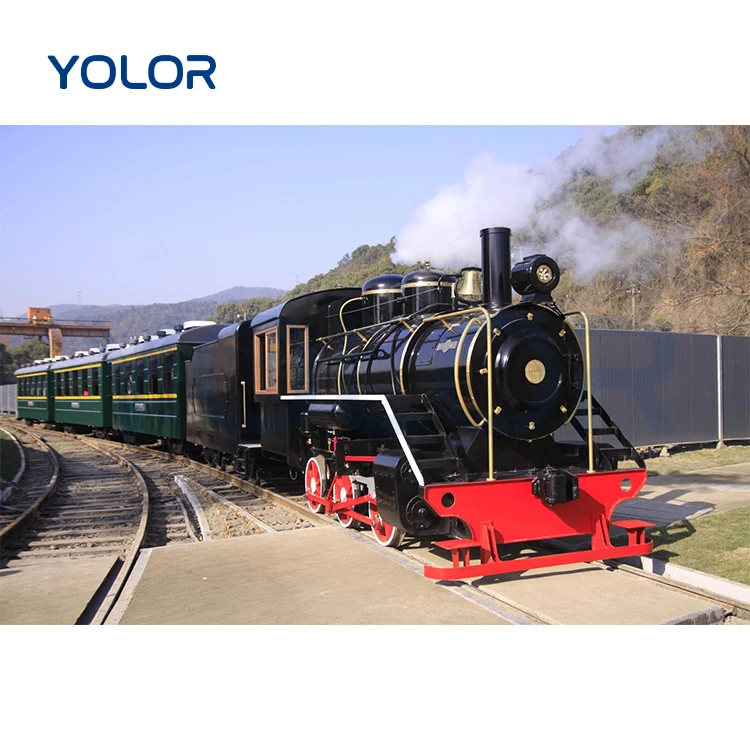Hot Sale Large Scenic Excursion Equipment Tourist Fuel Rail Train