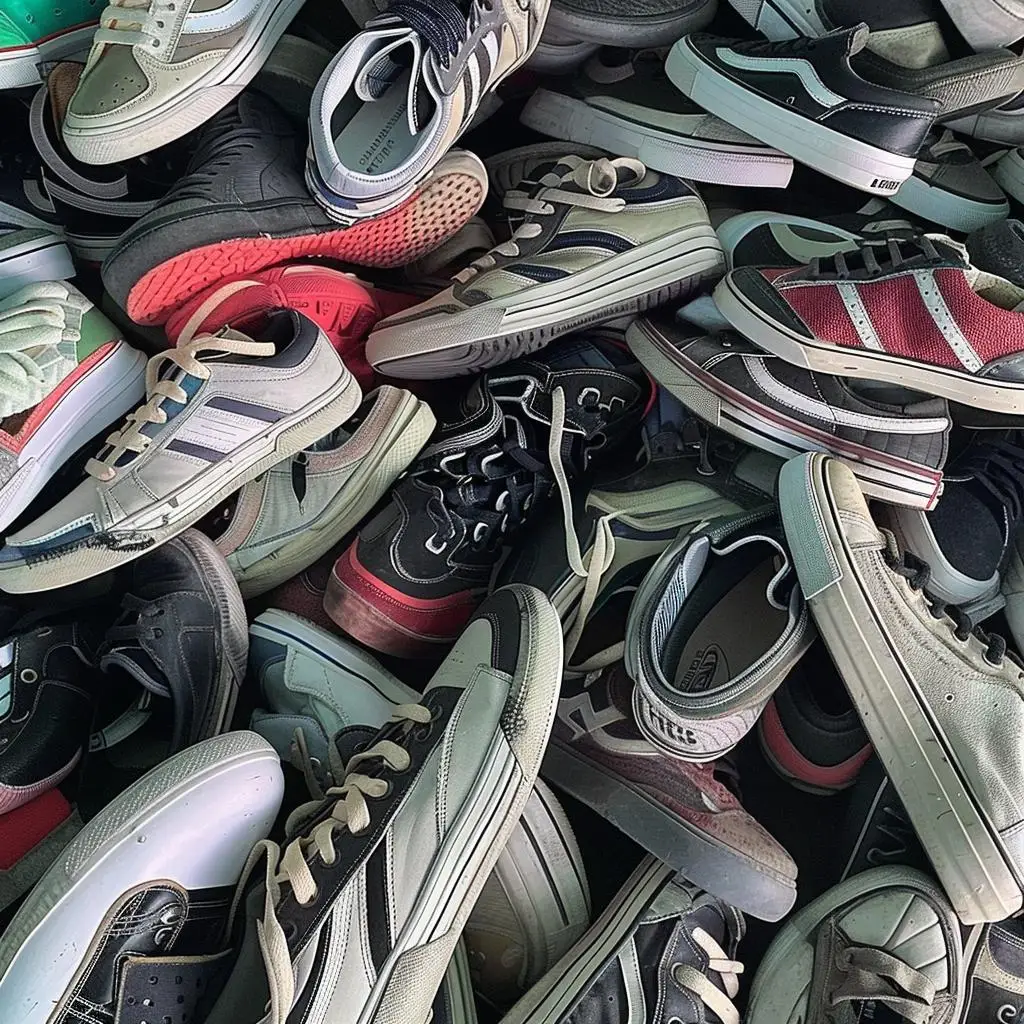 Stock Whole Sale Branded Bale Mixed Grade A Used Sport shoe Second Hand Shoes Bales In Europee