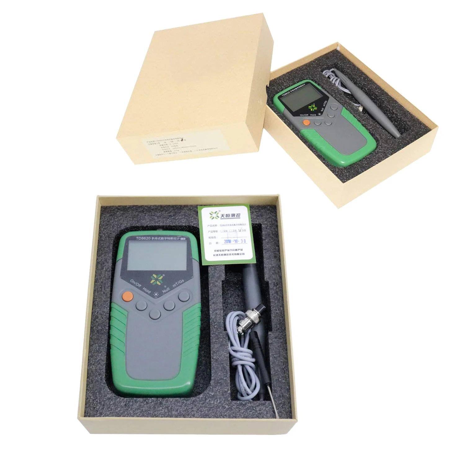 Magnet surface tester Tesla meter TD8620 five-level Gauss meter magnetometer