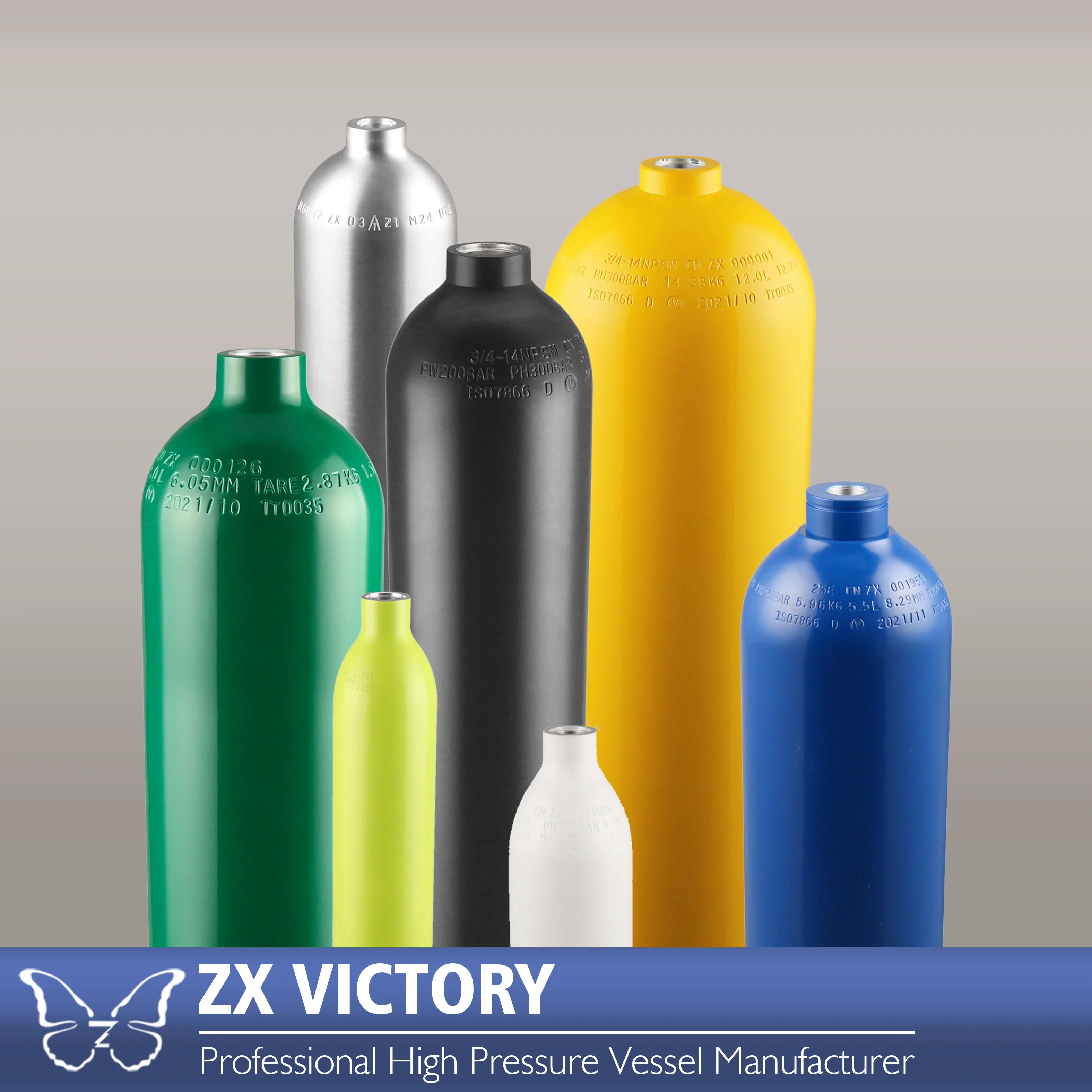 ZX TPED 2L scuba oxygen small diving oxygen tank cylinder price cylinder scuba for diving
