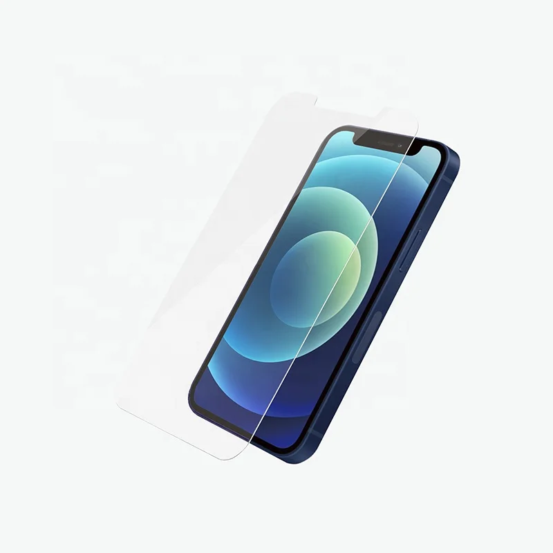 High Quality High Transparent Anti Fingerprint Cell Phone Glass Screen Protector for Iphone 12