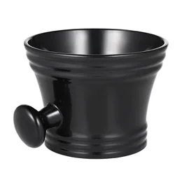 Джентльменская керамическая чаша для бритья с ручкой. Усовершенствуйте бритье с помощью лучшей чашки и хорошей кисти для бритья.