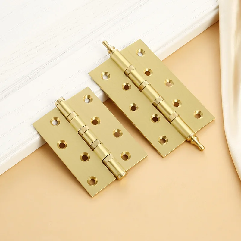 Furniture Brass Solid Cabinet Door Catch Latch Small Furniture Folding Concealed Door Hinges