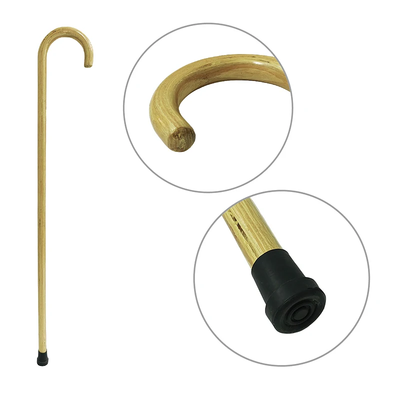 High quality wooden crutches with umbrella handles are specially designed for the elderly who pursue quality of life
