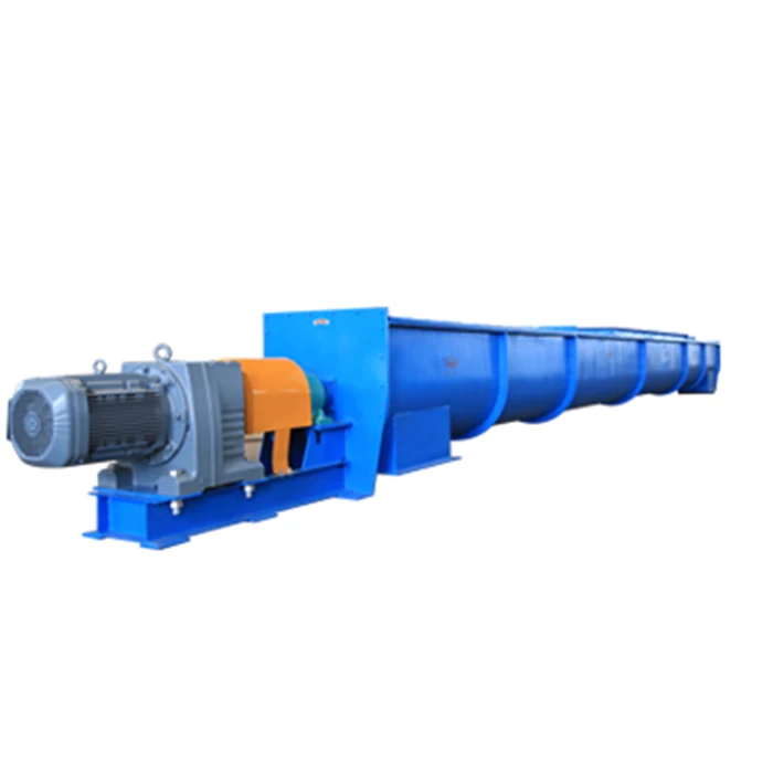 Stainless steel shaftless helix /auger/spiral grain screw feeding conveyor machine with CE approved